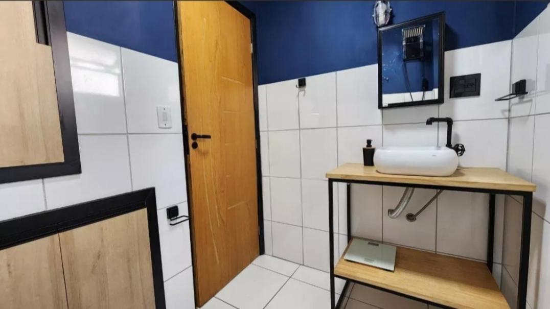 Apartamento Na Quadra Da Praia Santos  Exterior foto